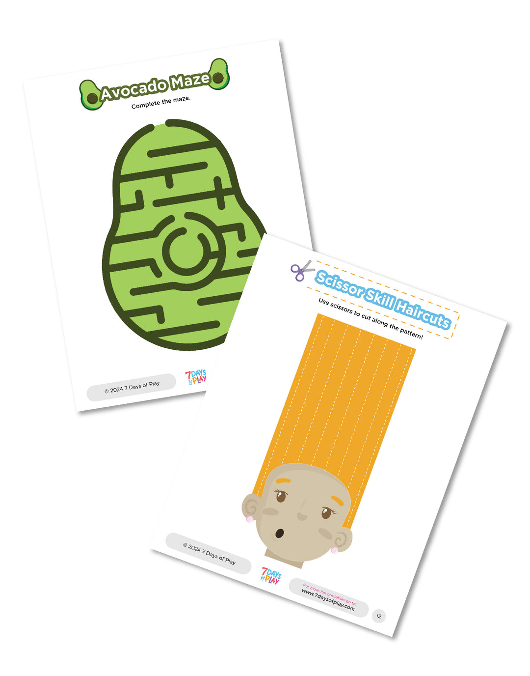 Pre-K Prep Bundle - Printable