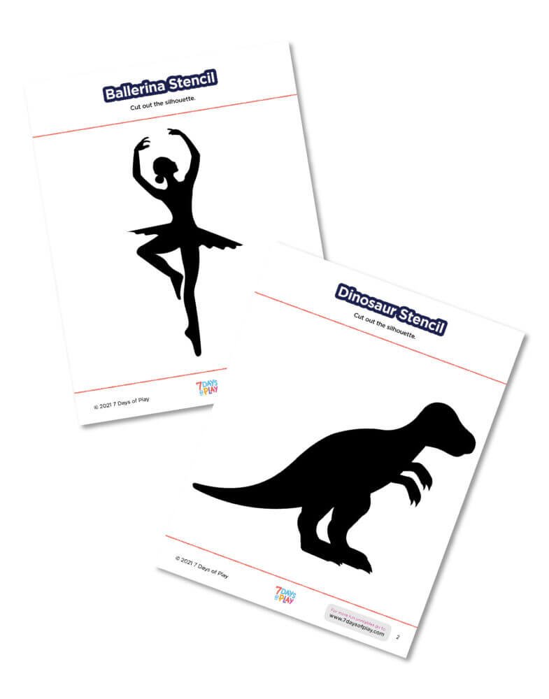 stencil art for kids free printable