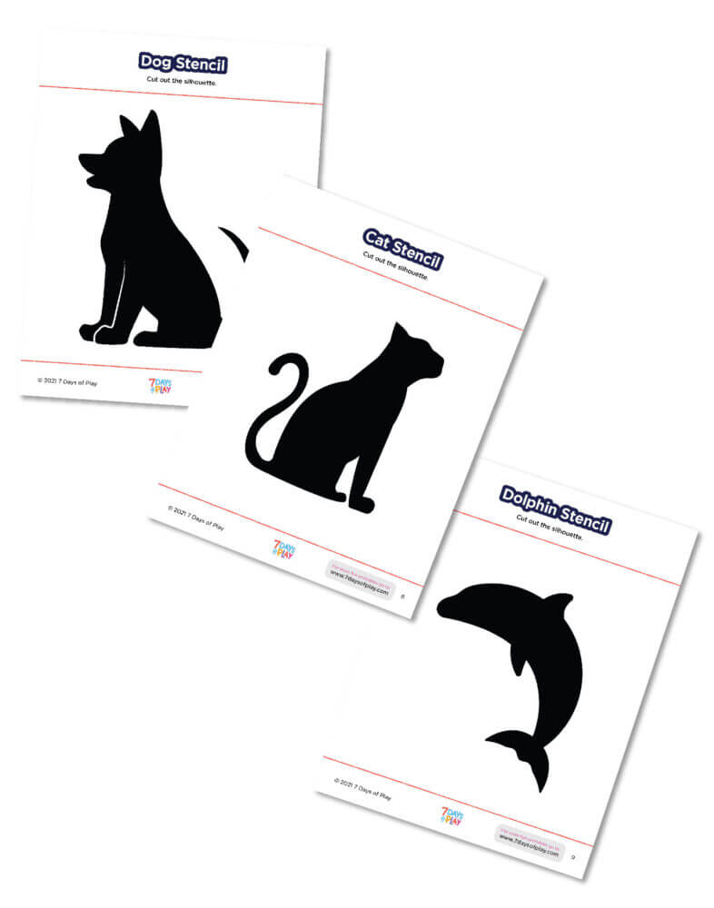 stencil art for kids free printable