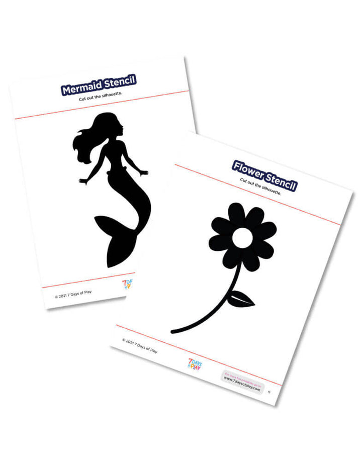 stencil art for kids free printable