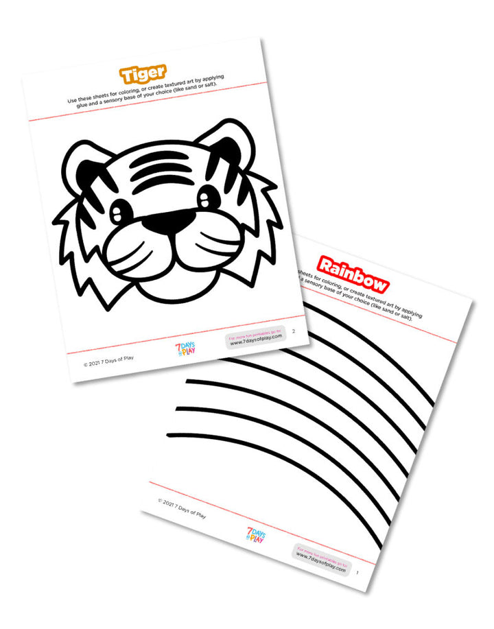 Printable Coloring and Art Pages for Kids