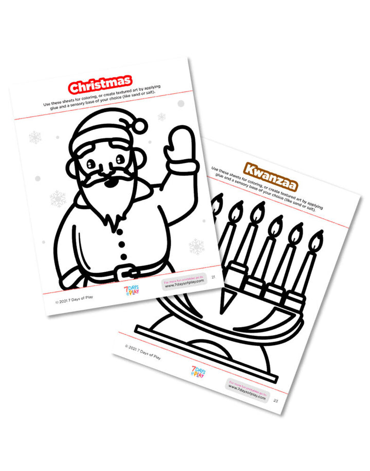 Printable Coloring and Art Pages for Kids