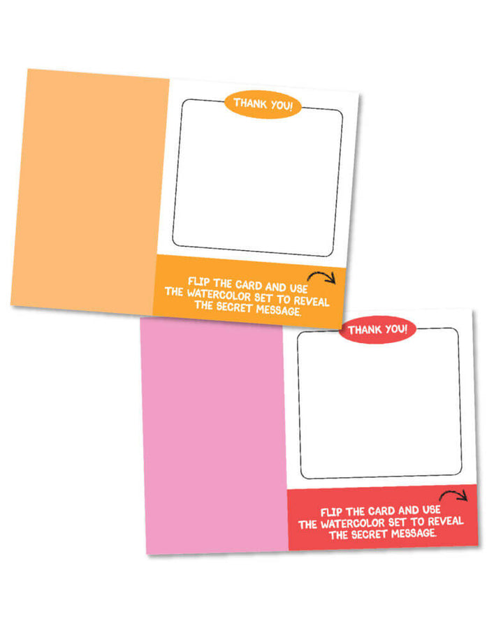 magic thank you card template watercolor magic white crayon