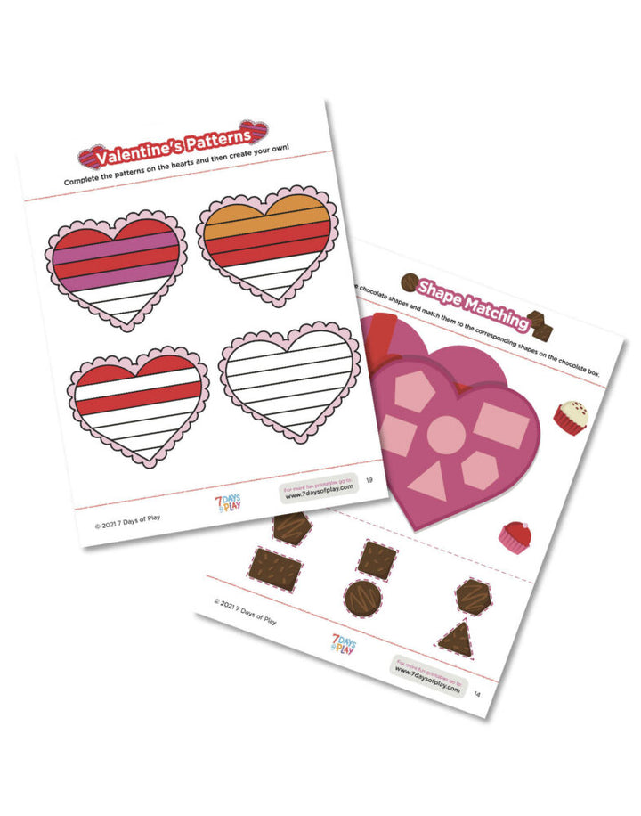 15+ Valentine's Day Activities - Printable.