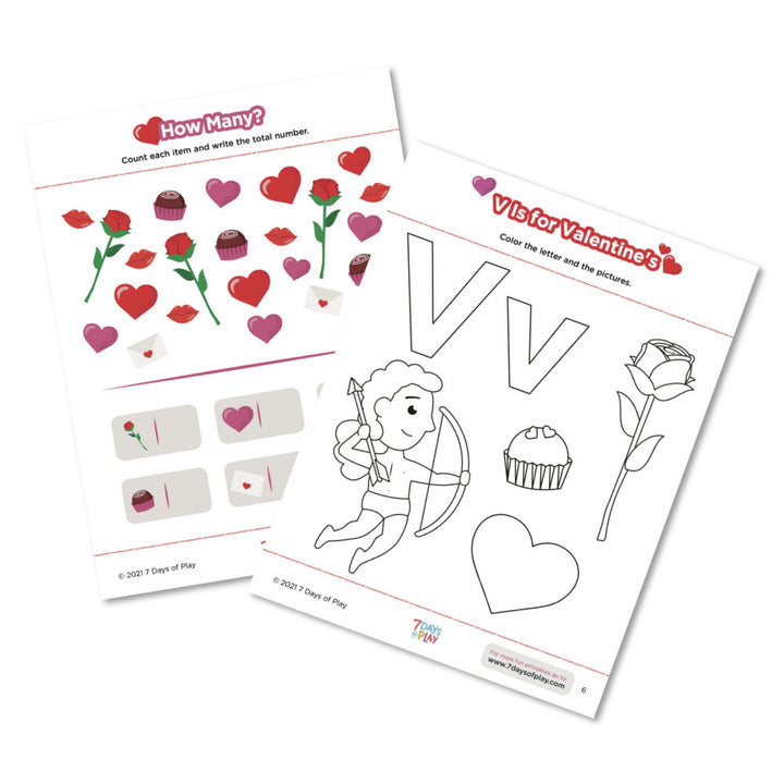 15+ Valentine's Day Activities - Printable.