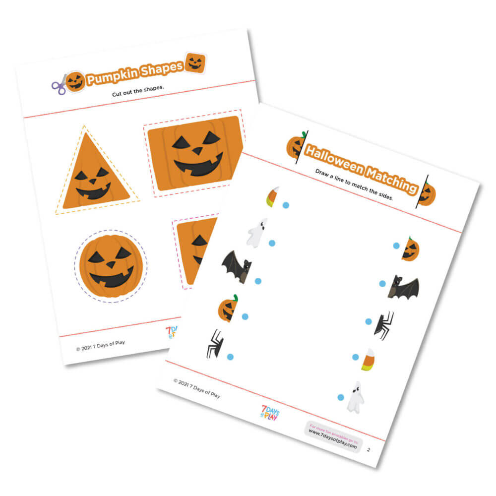 All About Halloween - Fun Printable for Kids