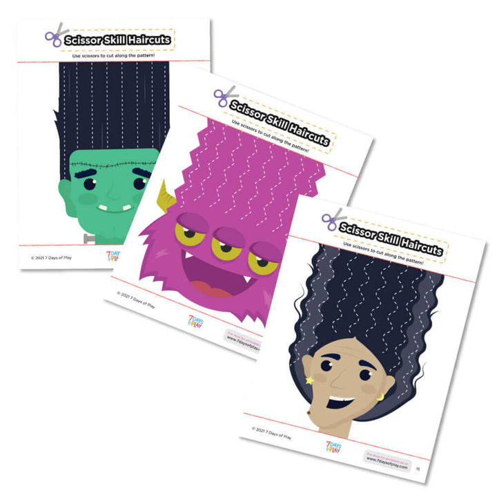 halloween worksheets printable early childhood education skills