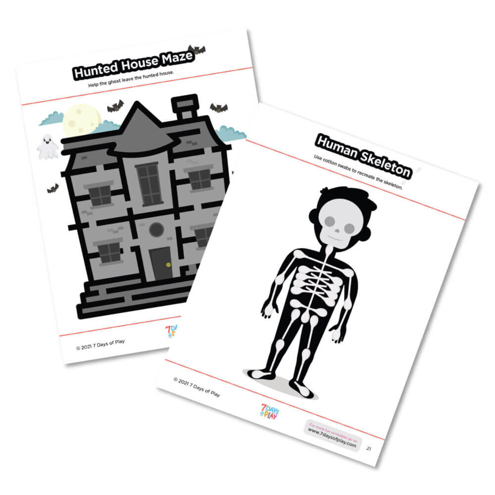halloween worksheets printable early childhood education skills
