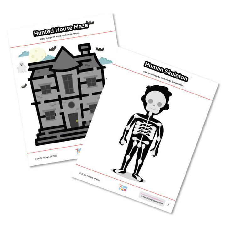 halloween worksheets printable early childhood education skills