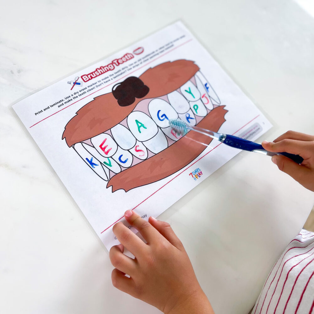 brushing teeth activity printable worksheet brushing teeth activity printable worksheet