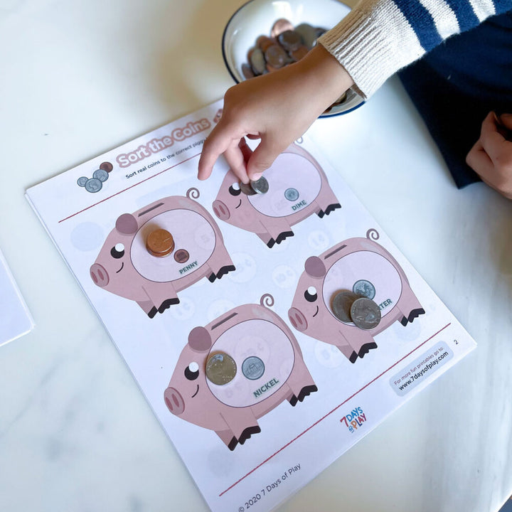 Coin Recognition Activities
