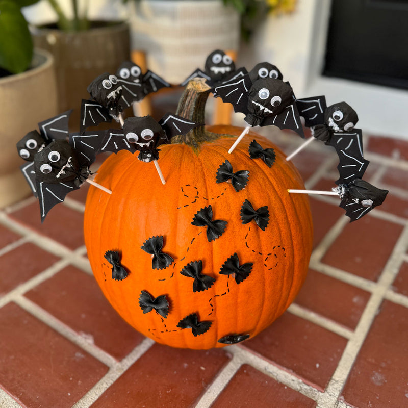 Lollipop Bat Pumpkins
