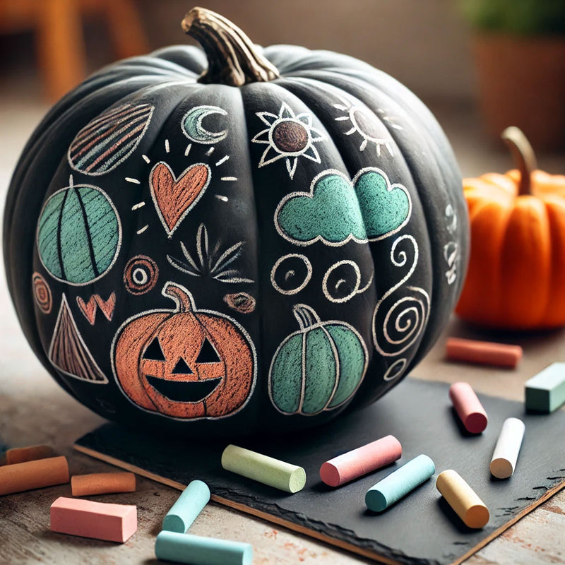 Chalkboard Pumpkins 