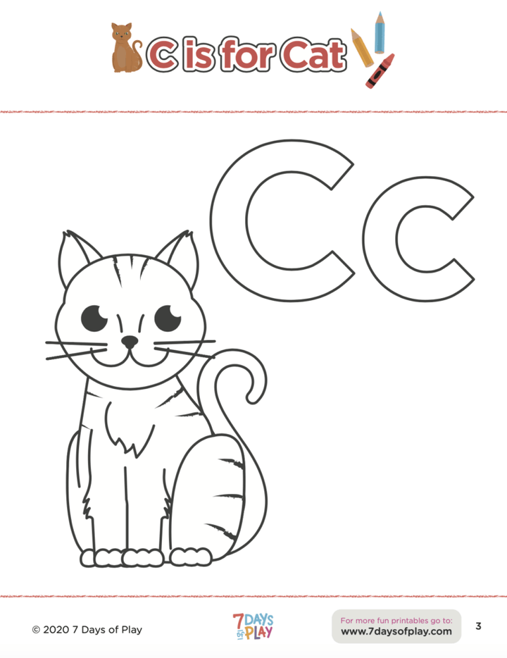 Animal Coloring Pages from A to Z