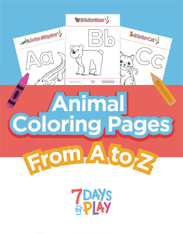 Animal Coloring Pages from A to Z